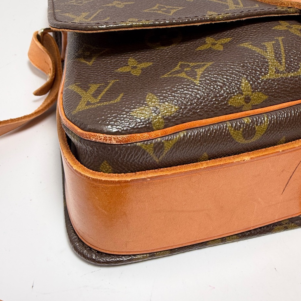 SOLD Louis Vuitton Cartouchière GM Monogram Crossbody - Picture 15 of 16